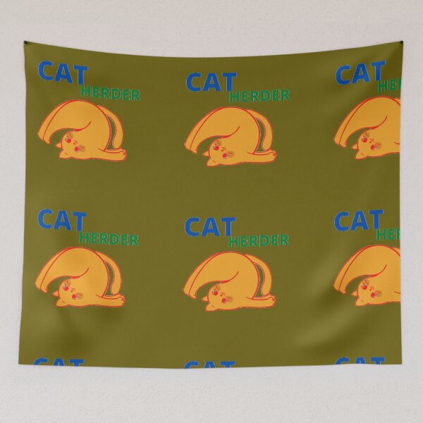 Item preview, cat herder designed and sold by imtiyaz9661.