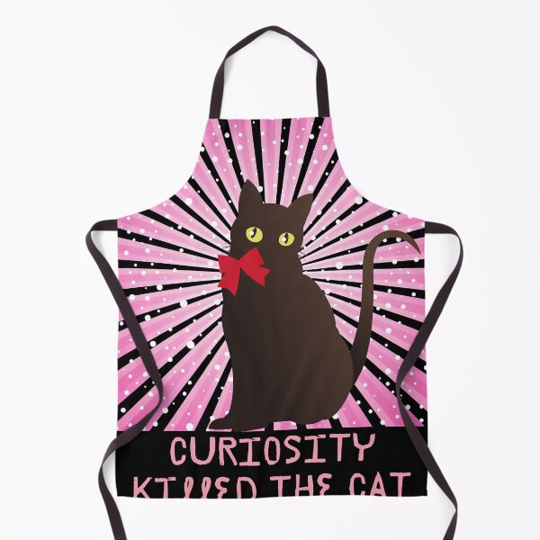Item preview, Curiosity-killed-the-cat,-Funny-Cat-Quotes-and-Sayings-Classic-T-Shirt designed and sold by GlennaDavenpo.