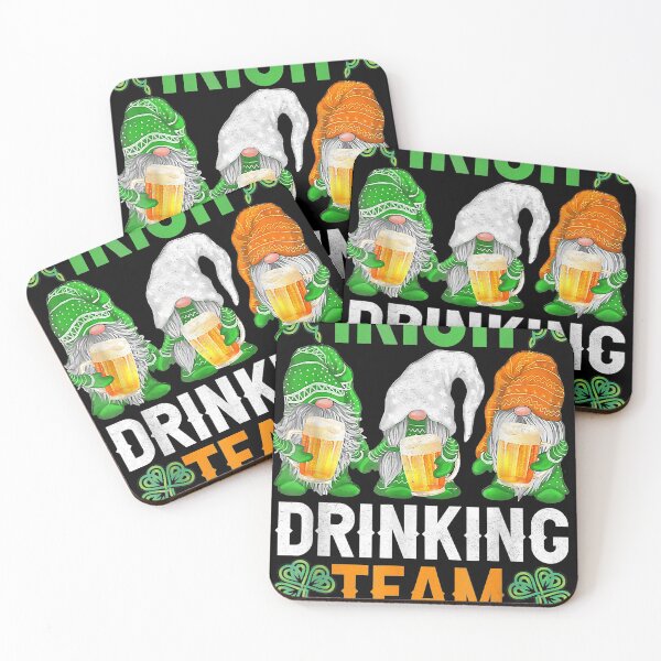 Item preview, Irish Drinking Team St Patricks Day Funny Gnome Beer designed and sold by AaronWeedo.