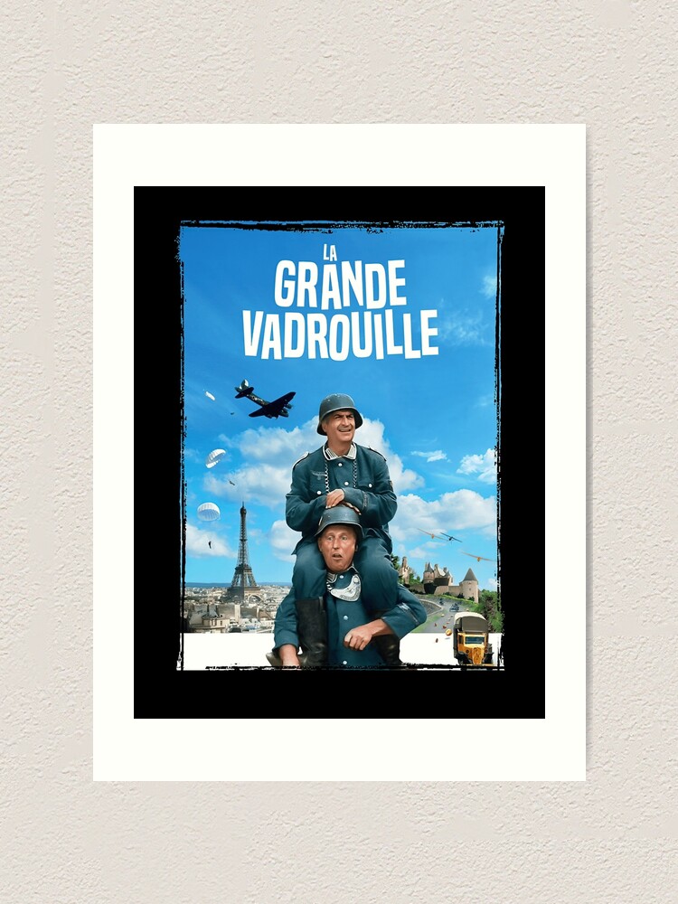 Mens Funny La Grande Vadrouille 1966 Louis De Funes Comedy Movie Cool  Graphic Gift Magnet for Sale by Keithmarian