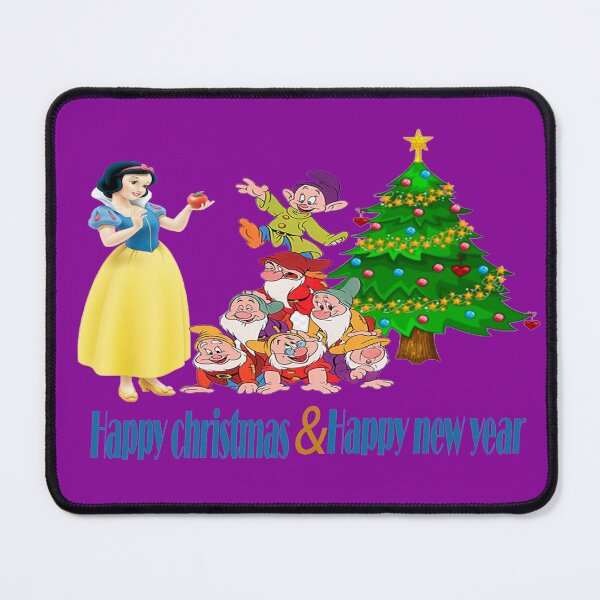 Item preview, Snow White celebrates Christmas with her seven dwarfs friends designed and sold by Reda Daoud.