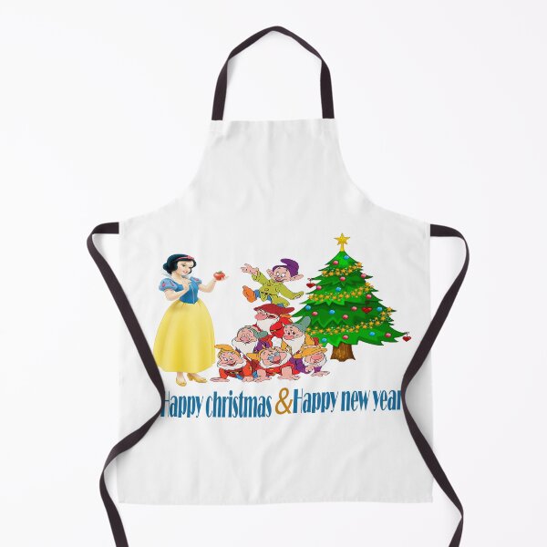 Item preview, Snow White celebrates Christmas with her seven dwarfs friends designed and sold by Reda Daoud.