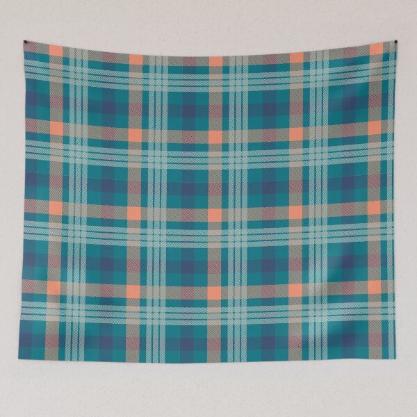 Item preview, Blue Scottish tartan - Trendy pattern designed and sold by Fashion-vintage.