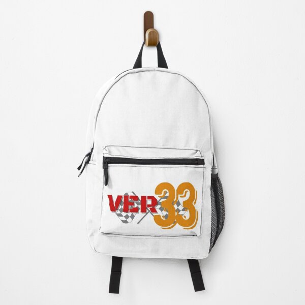 Max Verstappen 33 RB Backpack for Sale by Speedbirddesign