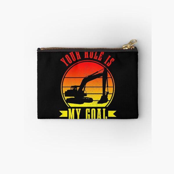 Item preview, Mens Excavator Operator Your Hole Is My Goal Construction Worker designed and sold by CeciliaGallaway.