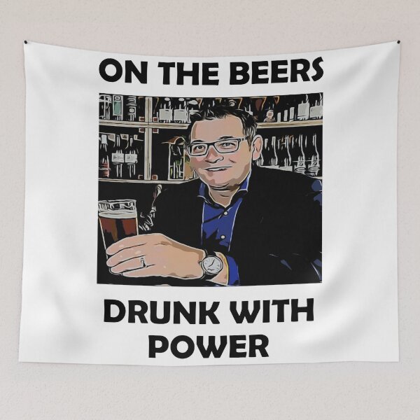 Item preview, ON THE BEERS DRUNK WITH POWER designed and sold by DomGDesign.