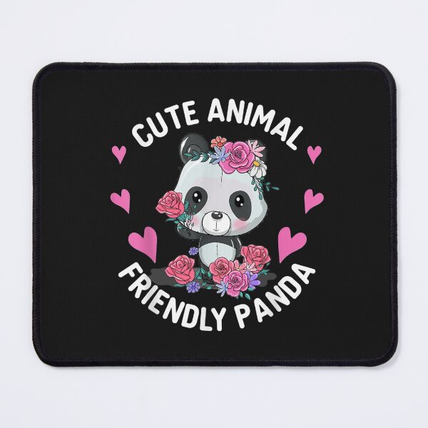 Item preview, Cute panda with flowers Friendly panda T-Shirt designed and sold by Kellner-Platt.