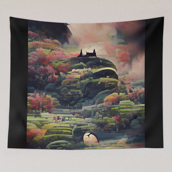 Item preview, fantasy landscape designed and sold by ururuty.