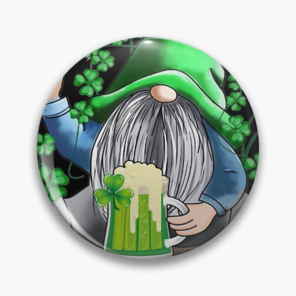 Item preview, Irish Gnome Drink Beer St Patricks Graphic Lucky Shamrock designed and sold by AaronWeedo.