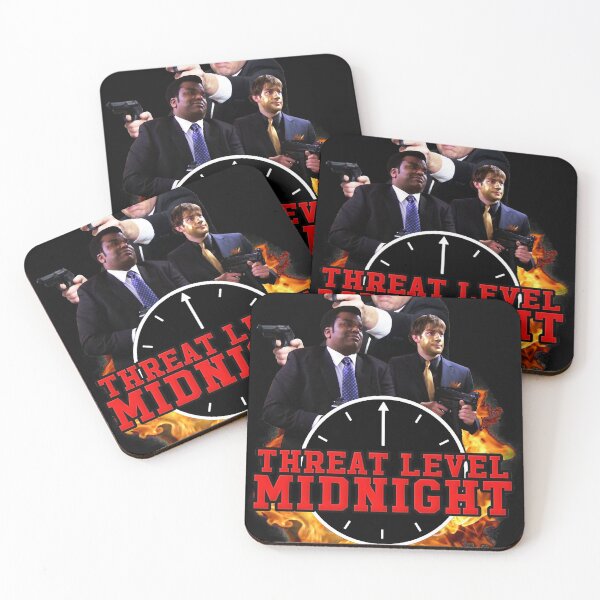 Item preview, THREAT LEVEL MIDNIGHT Classic T-Shirt.png designed and sold by TroyCooper.