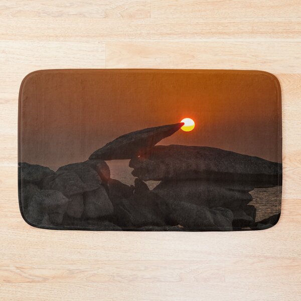 Item preview, Sunrise over the Rock. Dawn at Peninnis Headland on St Mary's in the Isles of Scilly.  designed and sold by Cameranick.