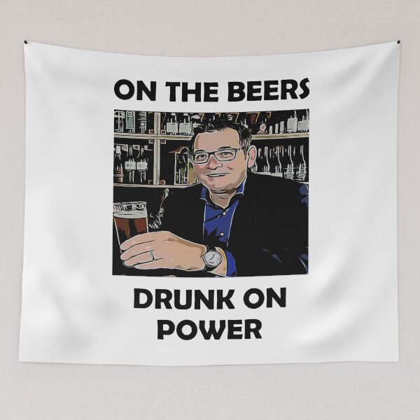 Item preview, ON THE BEERS DRUNK ON POWER designed and sold by DomGDesign.