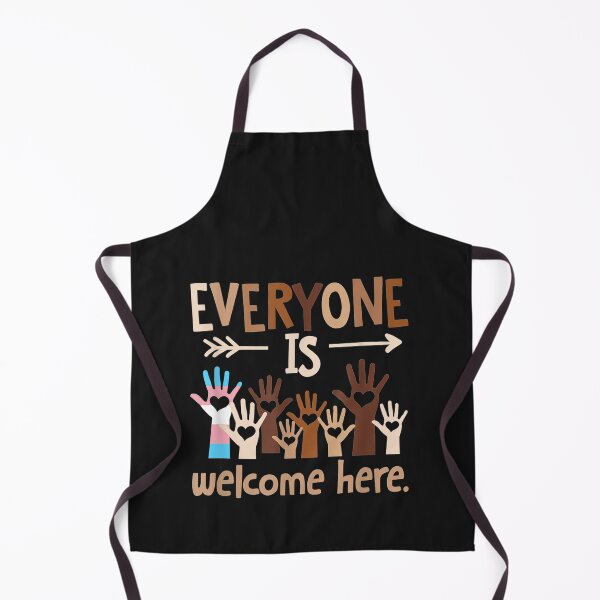 Item preview, Everyone Is Welcome Here Hearts Teachers T-Shirt designed and sold by Kellner-Platt.