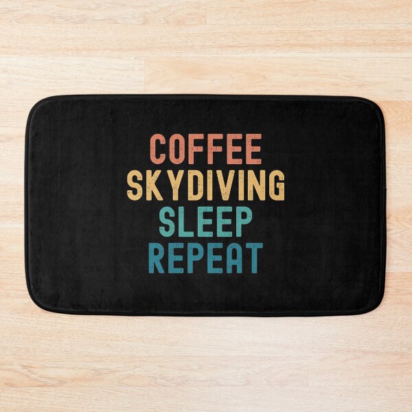 Item preview, Coffee Skydiving Sleep Repeat - Funny Skydiving & Coffee Gift designed and sold by kindxinn.