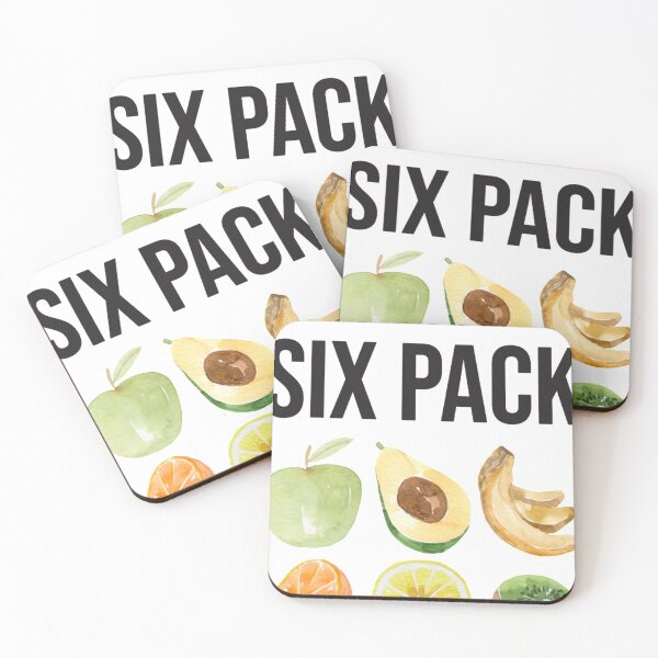 Item preview, Check Out My Six Pack Fruit Funny Fitness Quote  designed and sold by Janniey45.