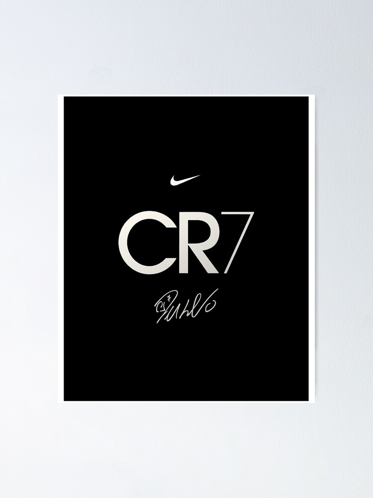 CR7 CRISTIANO RONALDO BLACK GREY PLAID LOGO SIGN LOGO LOW WAIST