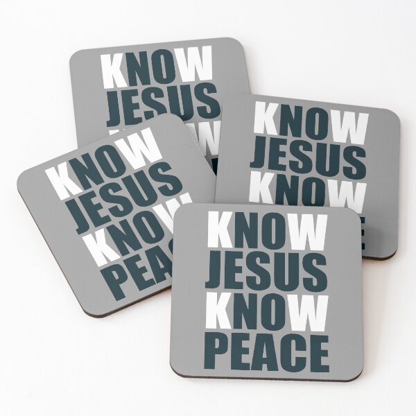 Item preview, Know Jesus Know Peace designed and sold by plushism.