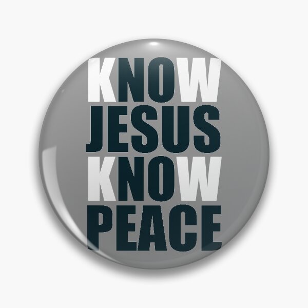 Item preview, Know Jesus Know Peace designed and sold by plushism.