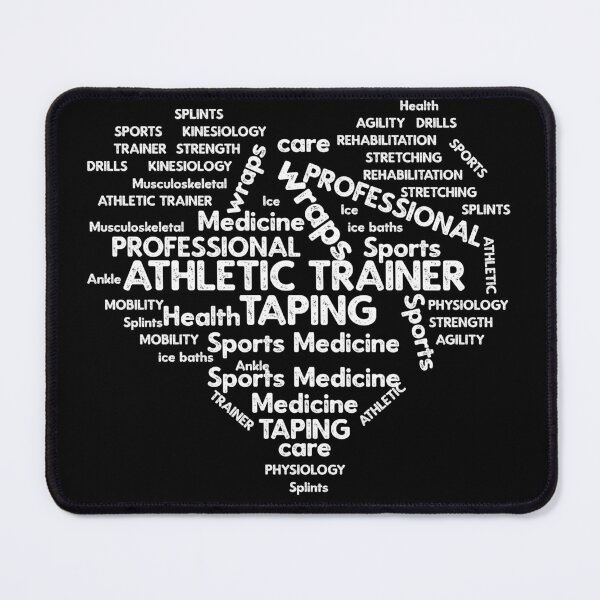Item preview, Athletic Trainer Word Cloud Heart designed and sold by TeesYouWant.
