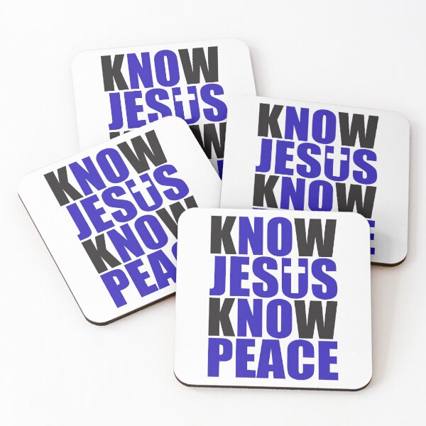 Item preview, Know Jesus Know Peace designed and sold by plushism.