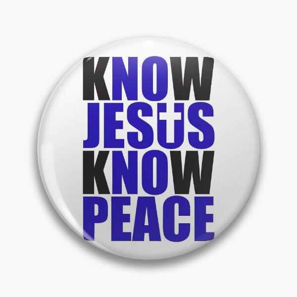 Item preview, Know Jesus Know Peace designed and sold by plushism.