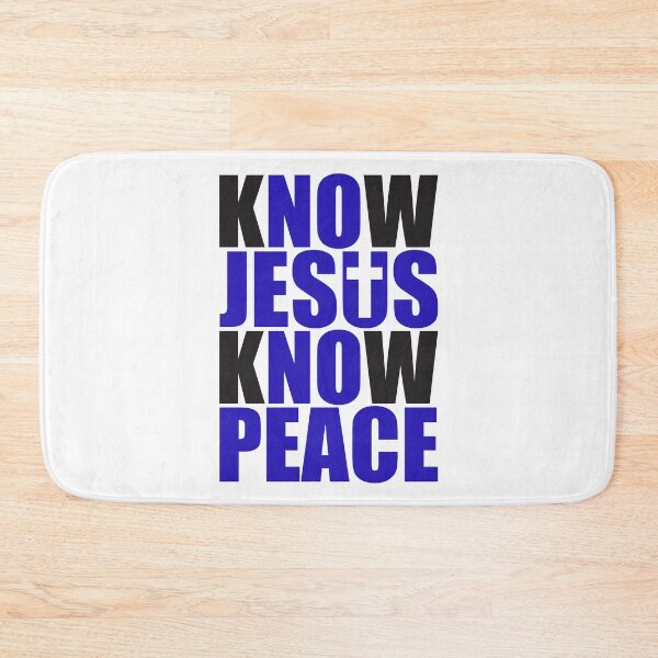 Item preview, Know Jesus Know Peace designed and sold by plushism.