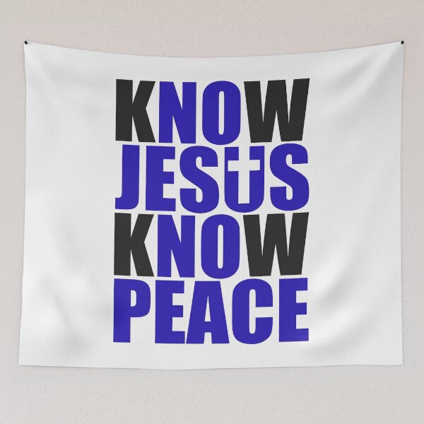 Item preview, Know Jesus Know Peace designed and sold by plushism.