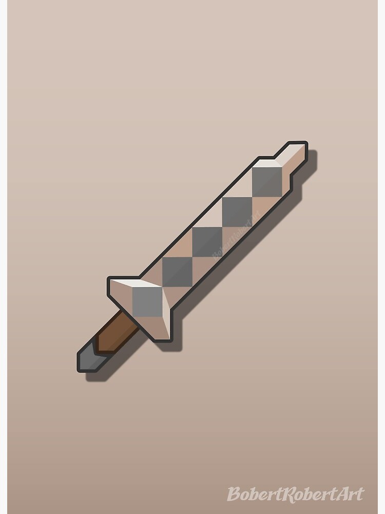 Espada de Minecraft icon in Office Style