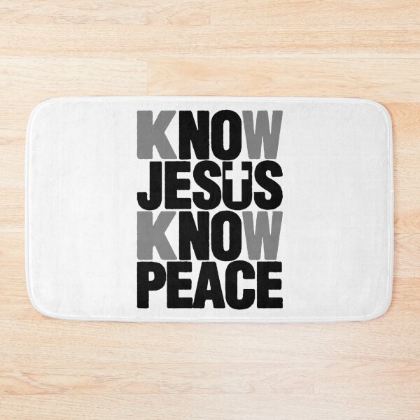 Item preview, Know Jesus Know Peace designed and sold by plushism.
