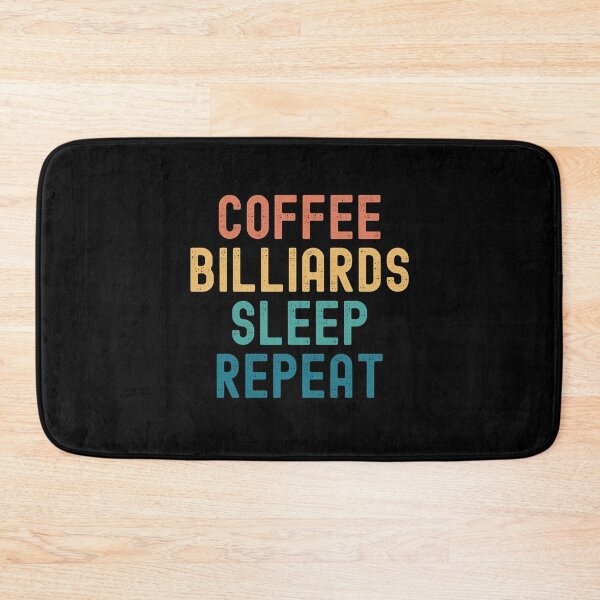 Item preview, Coffee Billiards Sleep Repeat - Funny Billiards & Coffee Gift designed and sold by kindxinn.