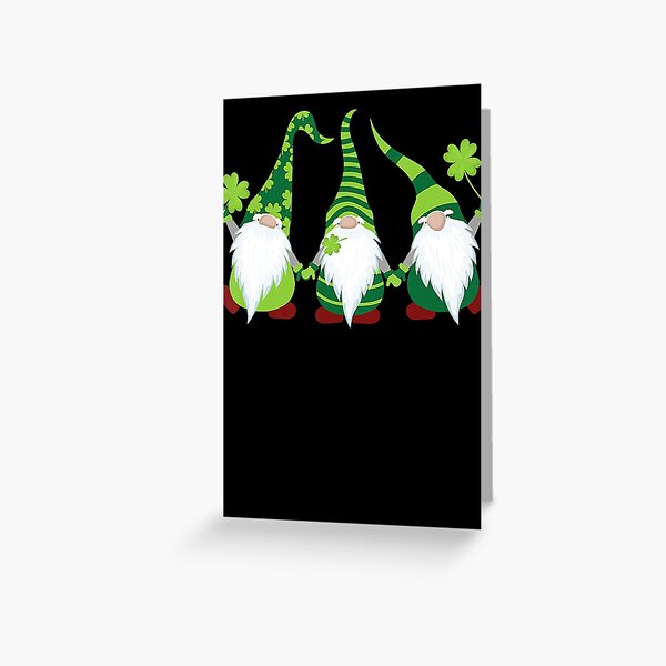 Item preview, Irish Gnomes St Patricks Day Gnome Shamrock  designed and sold by AnthonyCoraine.