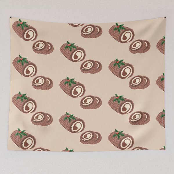 Item preview, Christmas yule log  designed and sold by Purplepugprints.