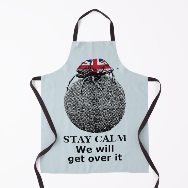 Item preview, Dung Beetle "We will get over it" British Motivational designed and sold by Scotch Macaskill.