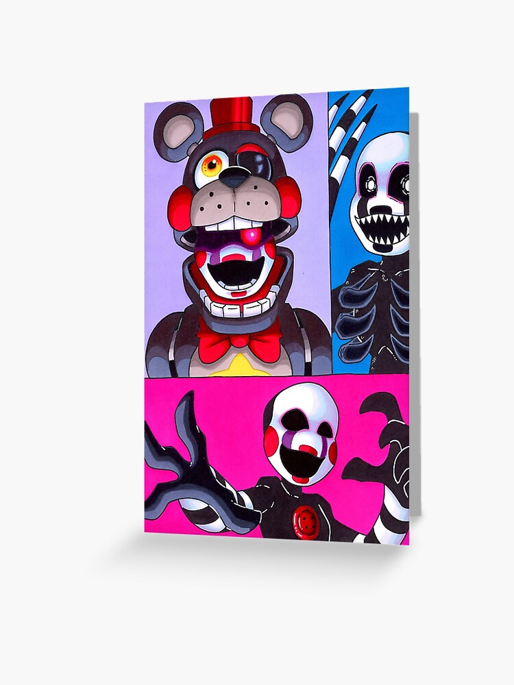 Sticker The Puppet FNAF 2 Poster for Sale by akaruiyumme