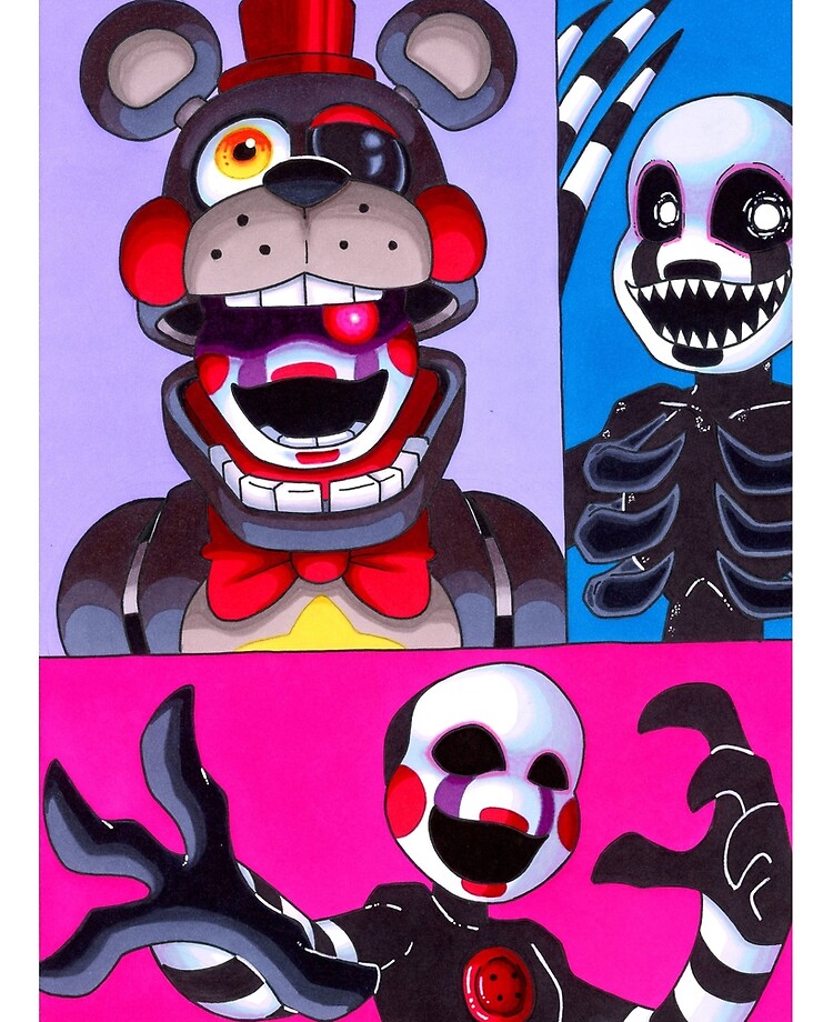 Puppet (FNAF fan art) | iPad Case & Skin