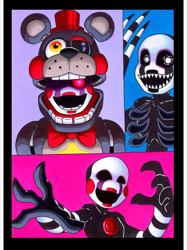 glitchtrap-fnaf Art Board Print for Sale by aforceofart