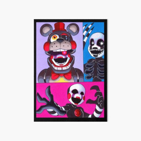 FNAF Funtime Chica 5x7in Art Print 