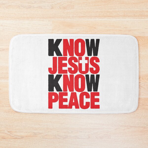 Item preview, Know Jesus Know Peace designed and sold by plushism.