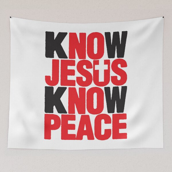 Item preview, Know Jesus Know Peace designed and sold by plushism.