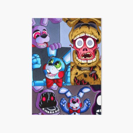 FNAF Glitchtrap 5x7inArt Print