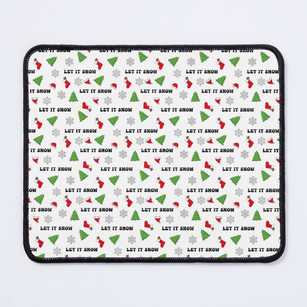 Item preview, Let It Snow, Christmas Tree, Stocking, Hat, Snowflakes designed and sold by Typography & Streetwear.