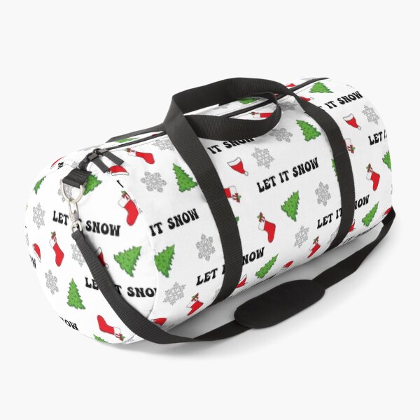 Artikelvorschau, Let It Snow, Christmas Tree, Stocking, Hat, Snowflakes entworfen und verkauft von Typography & Streetwear.