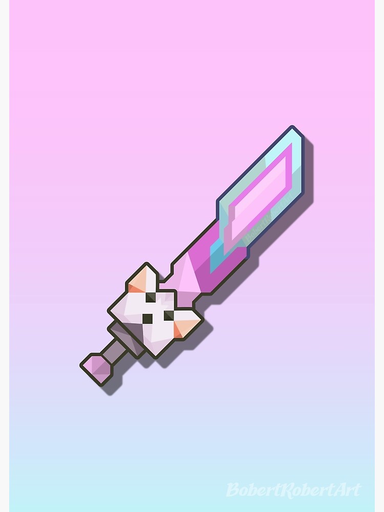 Terraria Muramasa Sword Design Sticker for Sale by BobertRobertArt