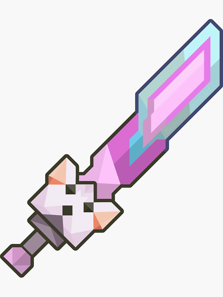 Terraria Muramasa Sword Design Sticker for Sale by