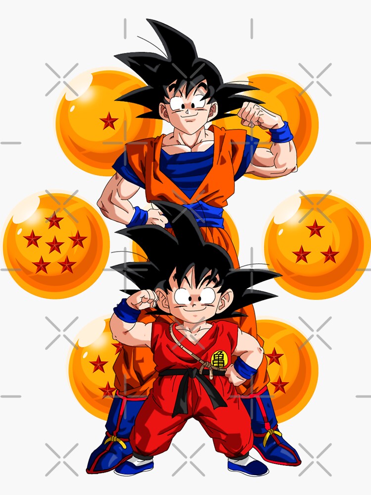 Goku Sticker by HAPPY G  Kid goku, Dragon ball painting, Anime dragon ball  super