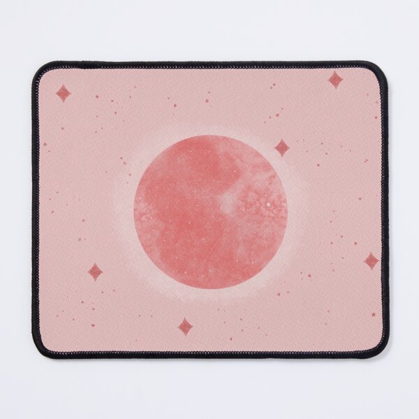 Item preview, Pink Moon Watercolor Illustration  designed and sold by NAYANA S KUMAR.