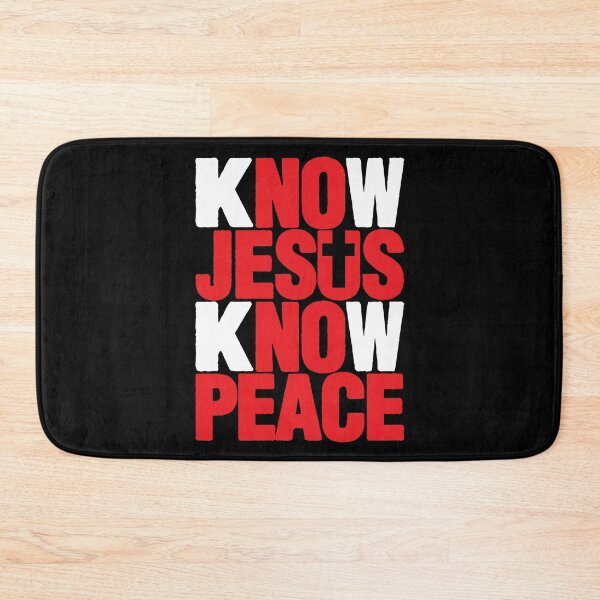 Item preview, Know Jesus Know Peace designed and sold by plushism.