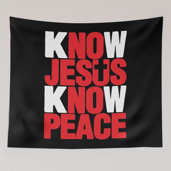 Item preview, Know Jesus Know Peace designed and sold by plushism.