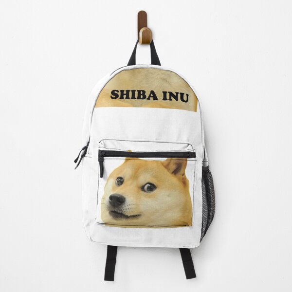 Item preview, shiba inu backpack designed and sold by ariszz.