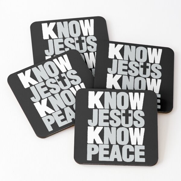 Item preview, Know Jesus Know Peace designed and sold by plushism.